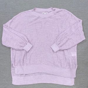 American Eagle lavender oversized lightweight pullover sweater size XS/S